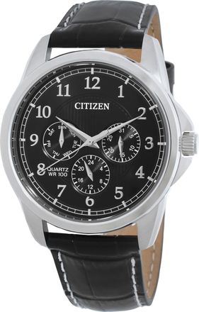 Citizen Chronograph Quartz Black Dial Mens Watch AG8341-04E