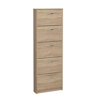 FMD Mobile Porta Scarpe 5 Ante Step - L58,5 X H168,5 Cm