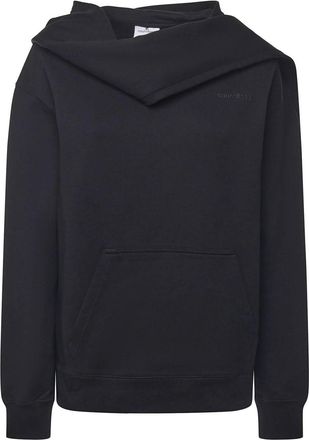 Courr&egrave;ges Hooded Sweatshirt And Scarf