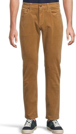 Paige Federal Slim Straight Fit Stretch Corduroy Pants Mens Clothing Palomino : 38 33.5, Cotton/Modal/Spandex