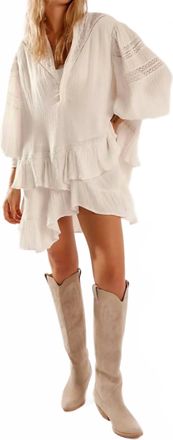 Free People Sachi Mini Dress In White