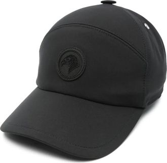 Stefano Ricci logo-patch baseball cap - Black