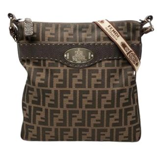 Fendi Borsa a tracolla in tela Pre-owned - - Pre-owned - Donna - Marrone - ONE SIZE