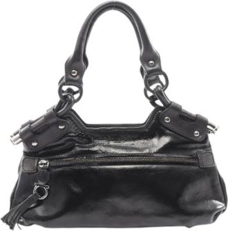 Ferragamo Pre-owned Handbags, female, Black, Size: ONE SIZE Pre-owned Handbag