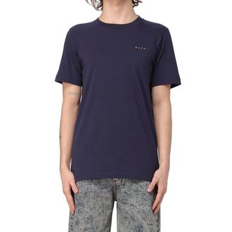 Marni Mens Black Cotton T-Shirt