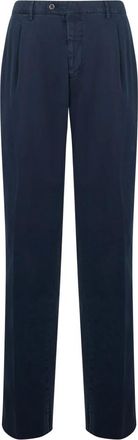 Fedeli Heren, Broeken, Blauw, Maat: 3XL Katoen