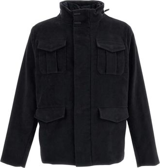 Roberto Ricci Design Moleskin Deta Duck Field Jacket - - Jackets - Uomo - Nero - M