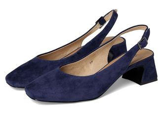 Vaneli Darsy Womens Flat Shoes Navy Suede : 7.5 N (AA)
