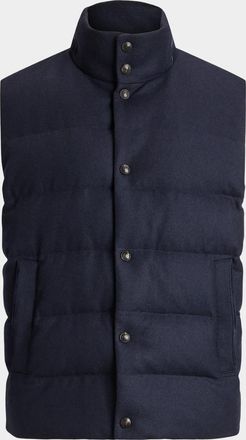 Ralph Lauren Men & apos;s Harwick Cashmere-Blend Down Vest