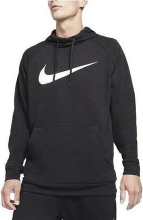 Nike Dry Graphic Logo Hoodie Black White CZ2425-010