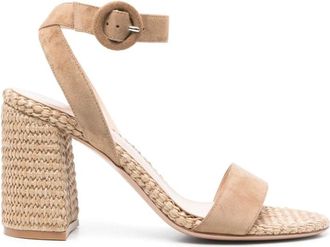 Gianvito Rossi High Heel Sandals, female, Beige, 4 UK, Beige Suede Sandals Elegant Style