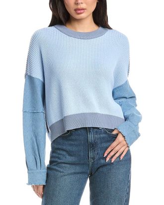 RD Style Rumer Denim Combo Pullover