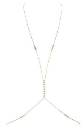 Lili Claspe Anais Body Chain in Gold at Nordstrom, Size 27
