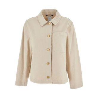 Max Mara Light Jackets, female, Beige, Size: 3XL S Max Mara Jackets Beige