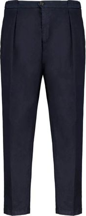 Autore Katoenen Broek - Heren - Chinos - Blauw - W40 - Katoen - Broeken