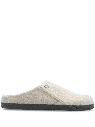 Birkenstock Zermatt slippers - women - Wool Felt/Cork/Latex - 37 Narrow - Neutrals