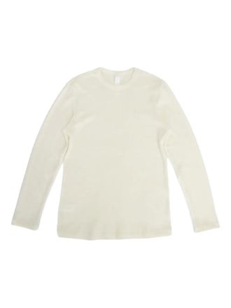 Chrome Hearts Trui met geborduurde wafel - Beige