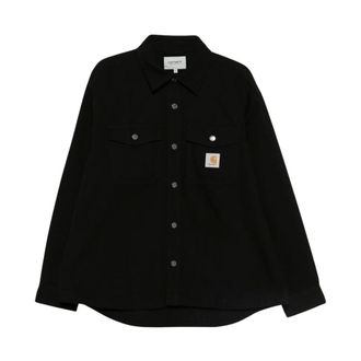 Carhartt Work in Progress Hombre, Camisas, Negro, Talla: XL
