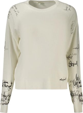 Desigual Mujer, Jerseys, Blanco, Talla: XS