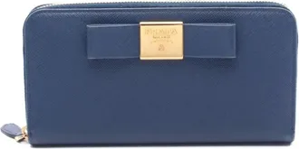 Prada Portafoglio in pelle anni 2000 - Blu