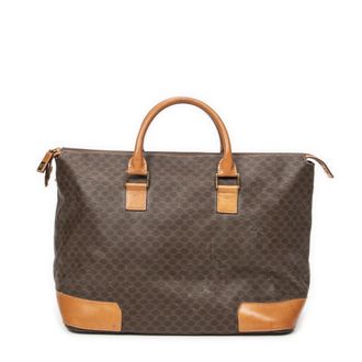 Celine Pre-owned Womens Weekender Handbag - Brown - One Size