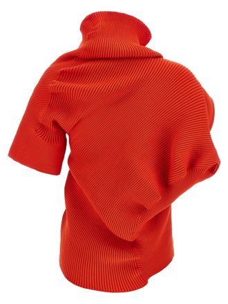 Issey Miyake Womens Multicolor Polyester T-Shirt