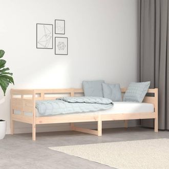 vidaXL Sof&aacute; Cama Madera Maciza De Pino 80x200 Cm Vidaxl