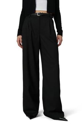 Joe's The Dani Pleated Wide Leg Pants in Black at Nordstrom Rack, Size 6