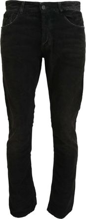 Costume National Mens Corduroy Pants - Black Cotton - Size EU 48 (Mens)