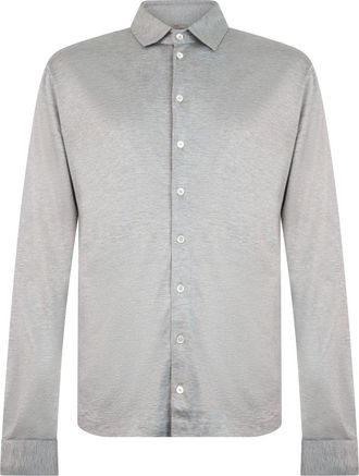 Herno Hombre, Camisas, Gris, Talla: L