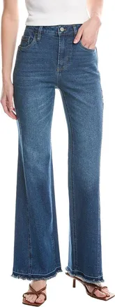 Kenneth Cole High-Rise Flare Leg Jean