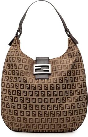 Fendi Pre-owned Fendi Zucchino Canvas Shoulder Bag Ladies OAQ0IO1AEV44LRHB