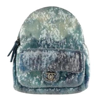 Chanel Pre-owned Spangles Rugzak - Dames - Vintage Rugzakken - Veelkleurig - ONE Size - Pailletten - Vintage