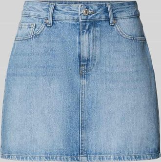 Only Eng anliegender Jeansrock aus Bio-Baumwoll-Mix Modell STELLA in Hellblau, Gr&ouml;&szlig;e XS