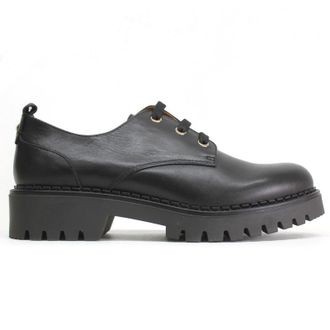 Pikolinos Aviles W6P Leather Womens Lace Up Shoes - Black - Size:UK 6-6.5