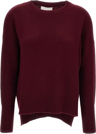 Lisa Yang Red Mila Premium Cashmere Sweater