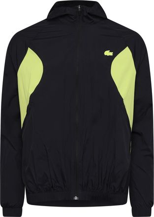 Lacoste opvouwbare windbreaker voor heren in zwart