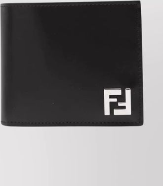 Fendi leather bifold wallet