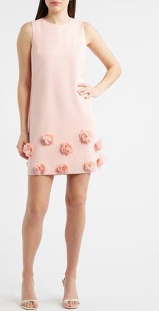 Anne Klein Rosette Shift Dress in Blossom at Nordstrom, Size 12