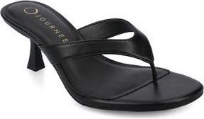 Journee Collection Danielle Slide Sandal in Black at Nordstrom Rack, Size 9.5
