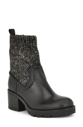 Nine West Popit Bootie in Black at Nordstrom Rack, Size 6