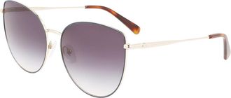 Longchamp LO158S 713 Mens Sunglasses Gold Size 60