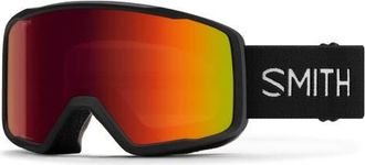 Smith Tribute Snow Goggles in Black /Red Sol-X Mirror at Nordstrom