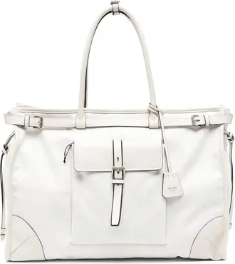 Prada Buckle-detail Tote Bag