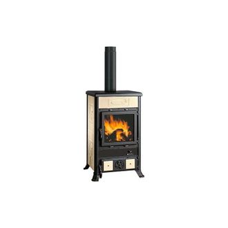 Nordica Estufa De Le&ntilde;a - Rossella R1 5.0 Liberty Acabado Crema 58&times;59 H91 Cm 9,0 Kw - La Nordica