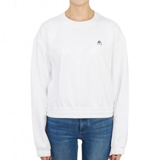 Moose Knuckles Felpa - Dames - Sweatshirts - Wit - S - Hoodies & sweatvesten
