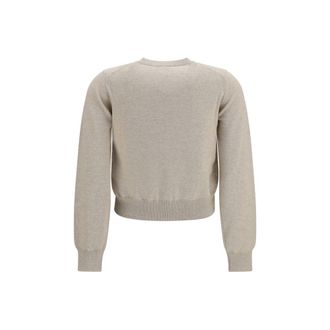 Maison Kitsun&eacute; Baby Fox Cardigan - Beige