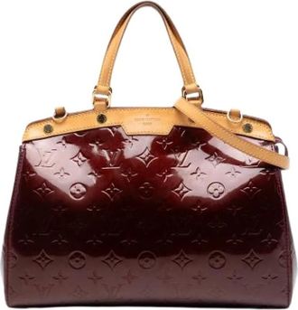 Louis Vuitton Pre-owned Handbags, female, Purple, Size: ONE SIZE Pre-owned The Brea MM