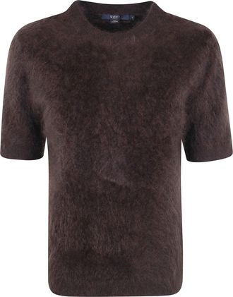 Seventy Sweater Short Sleeves Cashmere Short Sleeves Round Neck