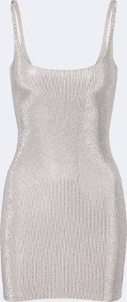Gucci Abito corto in jersey con cristalli
